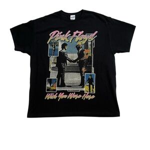Pink Floyd- Large- “Wish You Were Here” Graphic Tee Junk Food